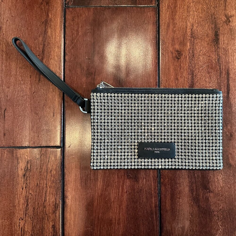 Karl Lagerfeld Sparkle Wristlet